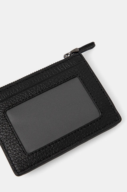 Coccinelle portofel de piele MAN SOFT E2.MUK.87.27.01 negru AW24