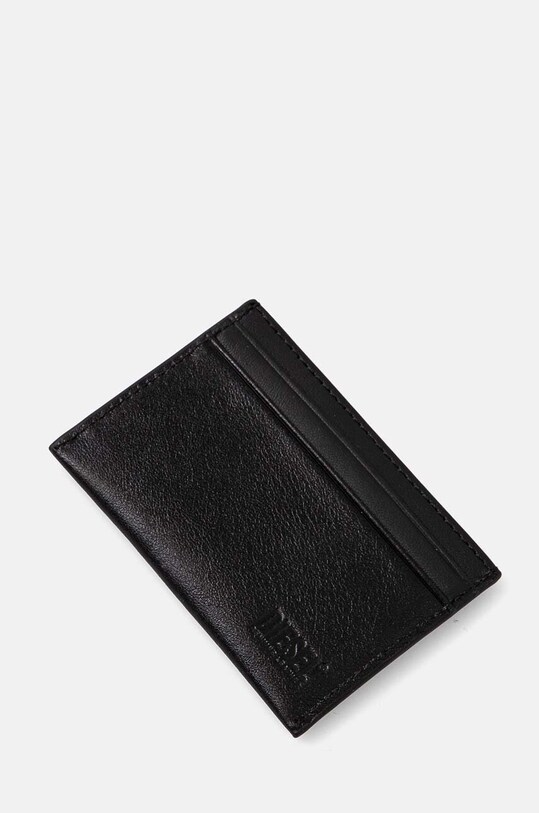 Diesel etui na karty skórzane RAVE CARD CASE X09904.P3738 czarny AA00