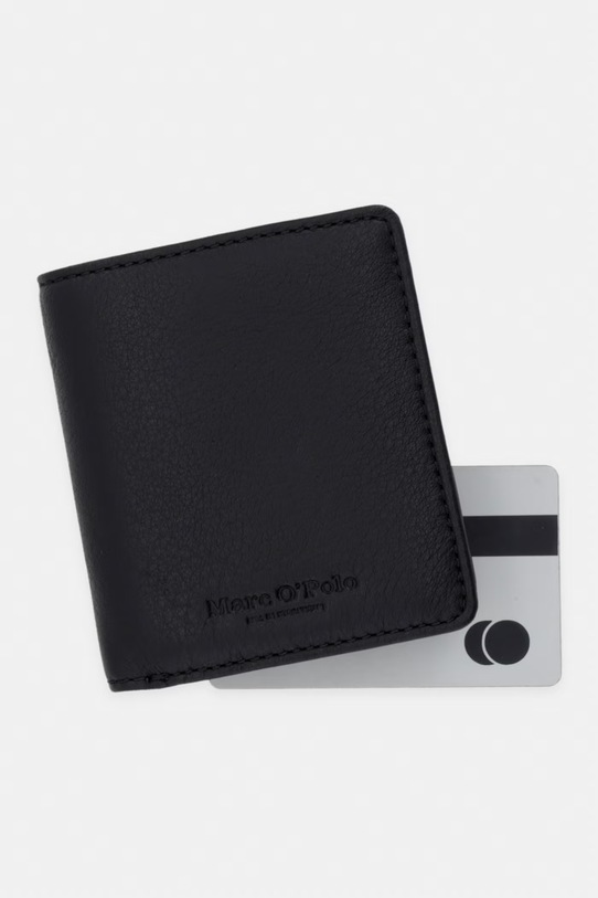 Marc O'Polo portfel męski skórzany czarny 5000006735