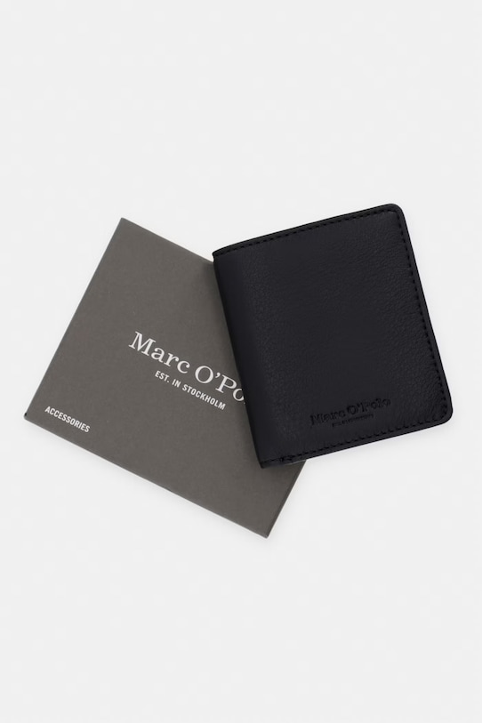 Marc O'Polo portfel męski skórzany 5000006735 czarny
