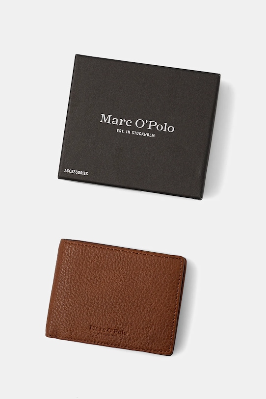 Kožená peněženka Marc O'Polo B0129545801114 hnědá