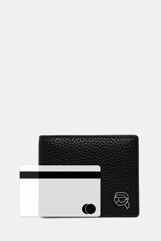 Karl Lagerfeld portofel K/ICON negru A3M32056