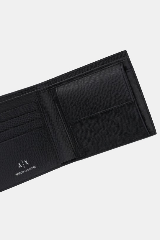 Armani Exchange portfel skórzany czarny XM000167.AF12702.NOS