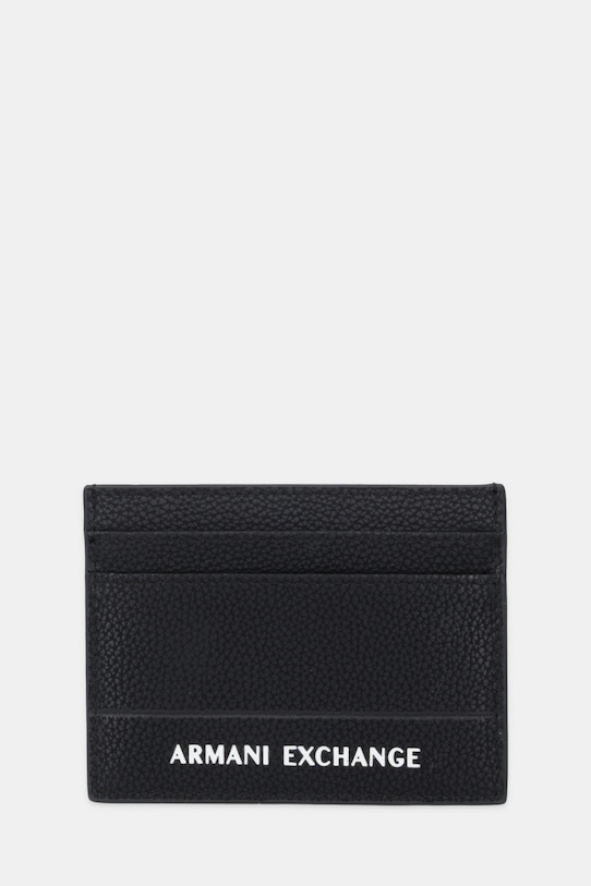 Кожаный чехол на карты Armani Exchange чехол на карты чёрный XM000169.AF17217.NOS