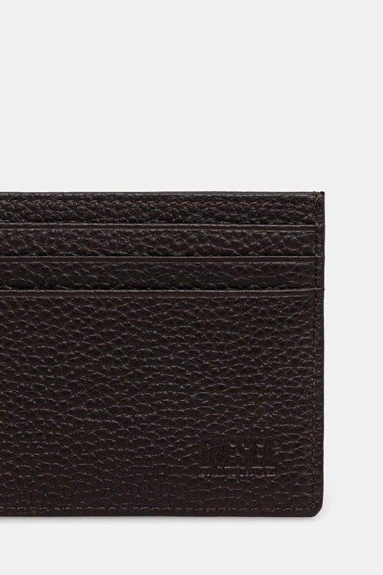 Аксесоари Кожен калъф за карти Diesel HISSU EVO CARD CASE X09018.P0685 кафяв