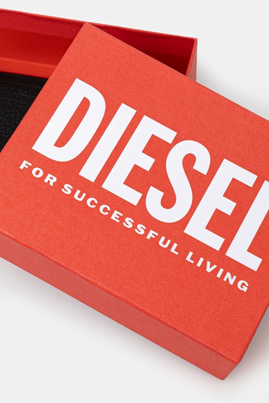 Кожен калъф за карти Diesel HISSU EVO CARD CASE черен X09018.P0685