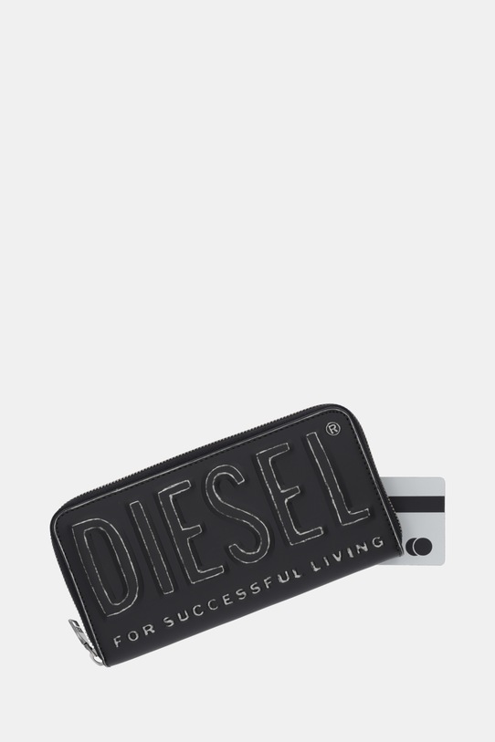 Diesel portfel DSL 3D DSL 3D czarny X10006.P8078