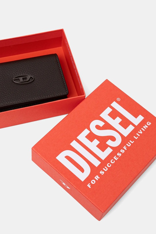 Diesel portafoglio in pelle HISSU EVO HISSU EVO X10385.P0685 marrone