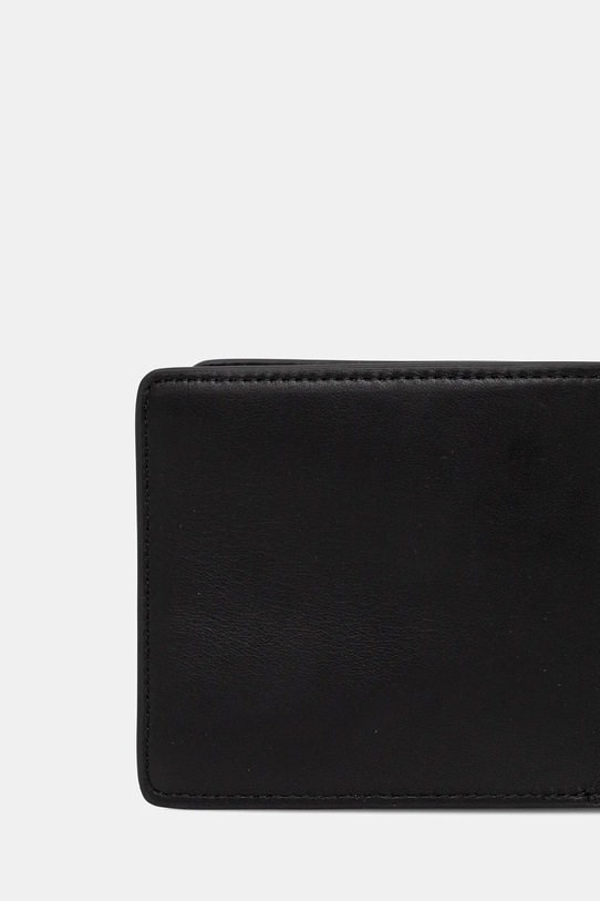 Аксесуари Шкіряний гаманець Diesel BISCOTTO BISCOTTO BI FOLD COIN X10420.PR227 чорний