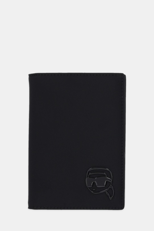 Гаманець Karl Lagerfeld гладкий чорний A4M32052