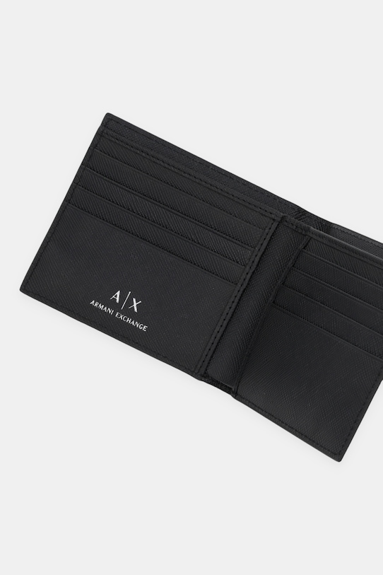 Doplnky Kožená peňaženka Armani Exchange XM000168.AF12702.NOS čierna