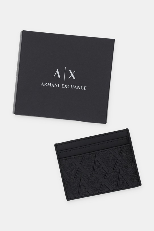 Armani Exchange etui na karty czarny XM000880.AF12133.NOS