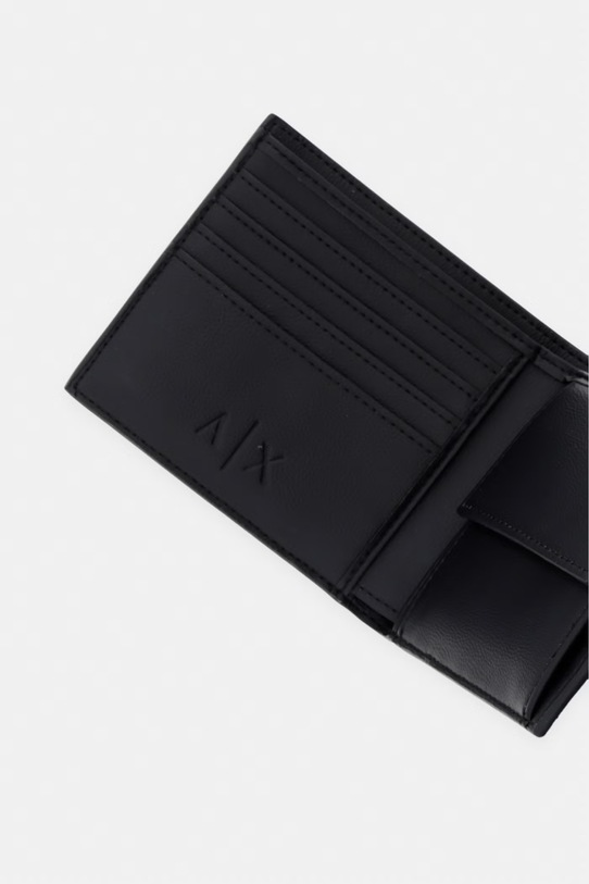 Dodaci Armani Exchange novčanik za muškarce XM000167.AF22654.NOS crna