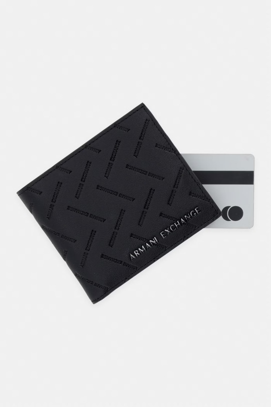 Armani Exchange novčanik za muškarce kožni crna XM000167.AF27287.NOS