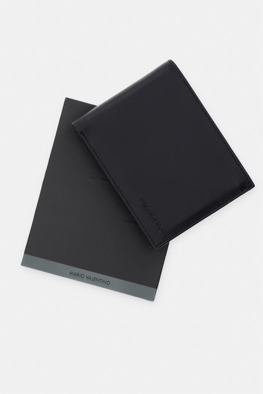 Valentino Bags portfel męski skórzany MANDRIN VPP8UD15 czarny