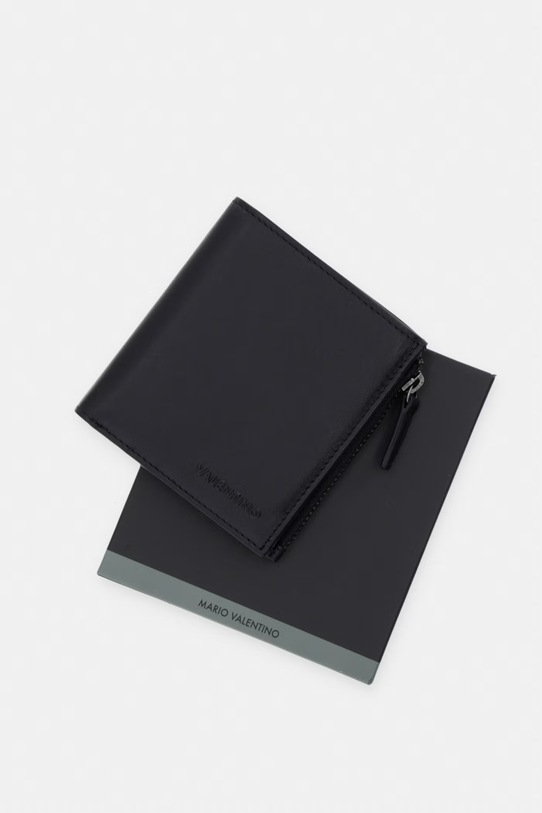 Valentino Bags portfel męski skórzany MANDRIN VPP8UD71 czarny