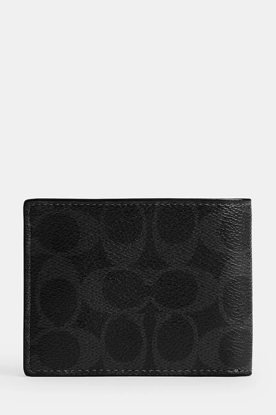 Coach portfel męski C923 czarny AA00