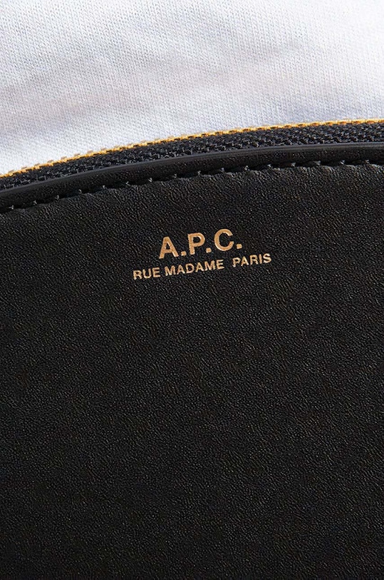 A.P.C. leather wallet Demi Lune PXAWV.F63218