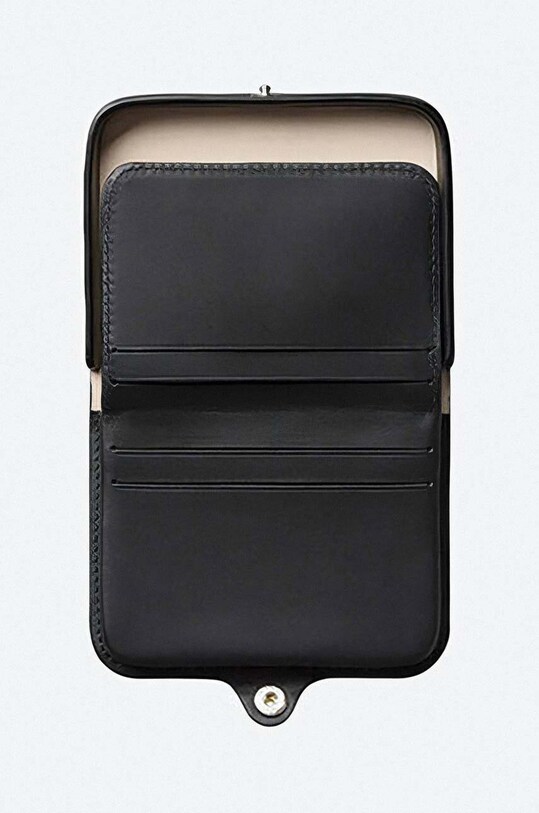 Accessories A.P.C. leather wallet Josh Coin-Purse PXAWV.H63176 black