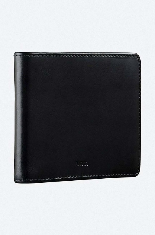 A.P.C. portfel skórzany czarny PXAWV.H63153