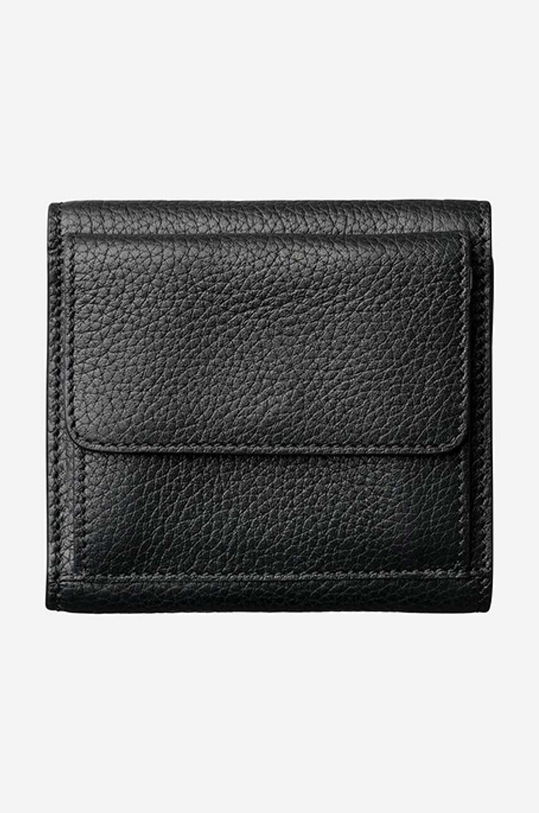 A.P.C. leather wallet Compact Lois PXBLH.H63453 black AA00