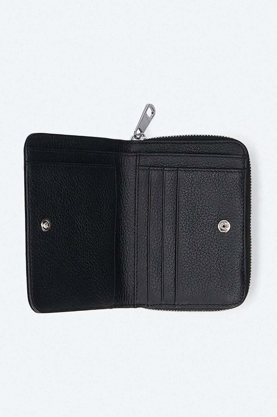 A.P.C. leather wallet Compact Emmanuel black PXBLH.H63087