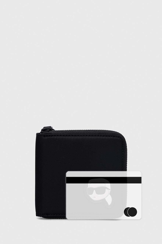 Karl Lagerfeld portfel czarny 240M3252