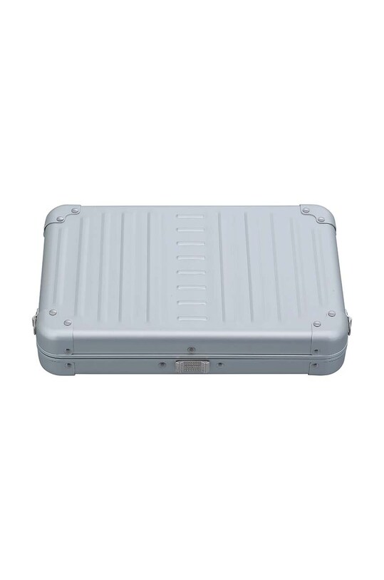 Kabelka ALEON Vanity Case jednofarebný strieborná AC.2505