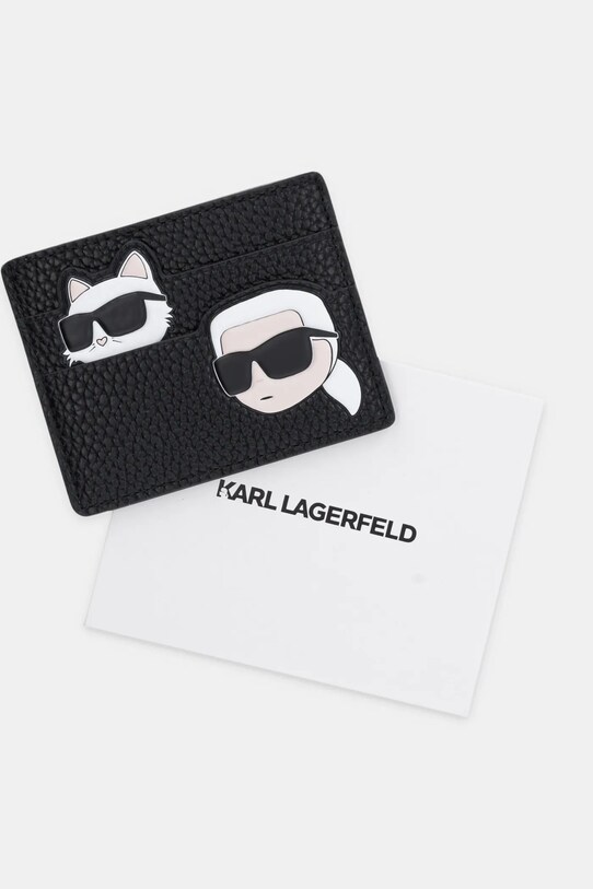 Kiegészítők Karl Lagerfeld kártyatartó A1W32127 fekete