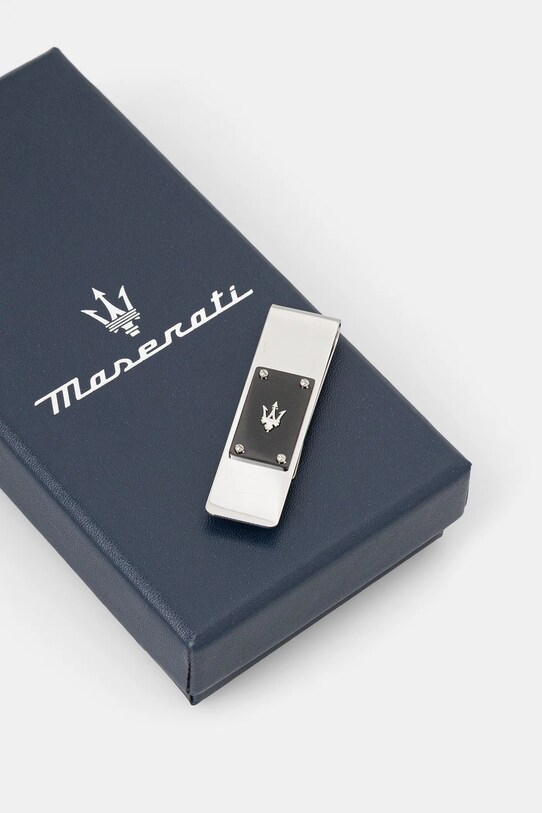 Doplňky Spona na bankovky Maserati ICONIC JM225AVD93 stříbrná