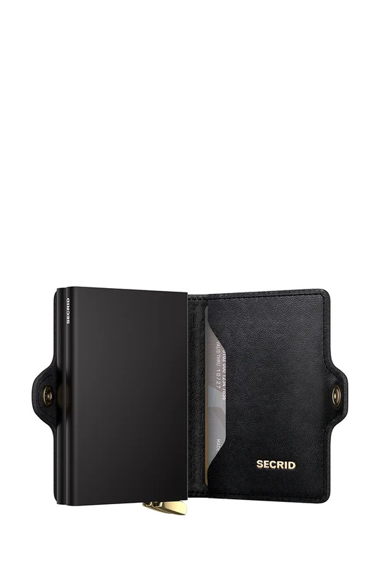 Secrid portfel skórzany EMBOSS DIAMOND czarny TEd.Emboss.Diamond