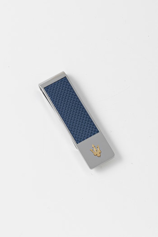 MASERATI klips do banknotów ICONIC srebrny JM225AVD94