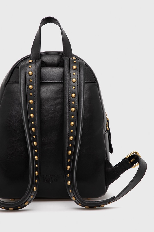 Pinko Plecak skórzany SPEC PROD czarny 1N20DB.Y7QE