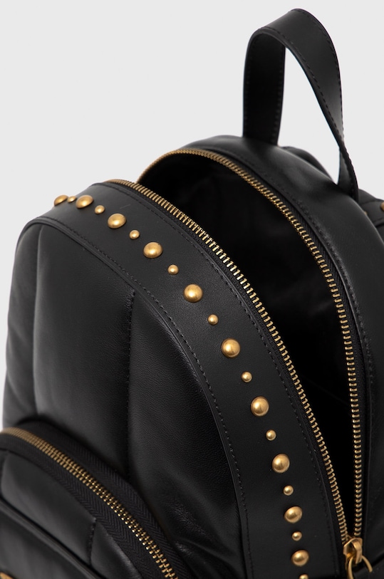 Pinko Plecak skórzany SPEC PROD 1N20DB.Y7QE czarny