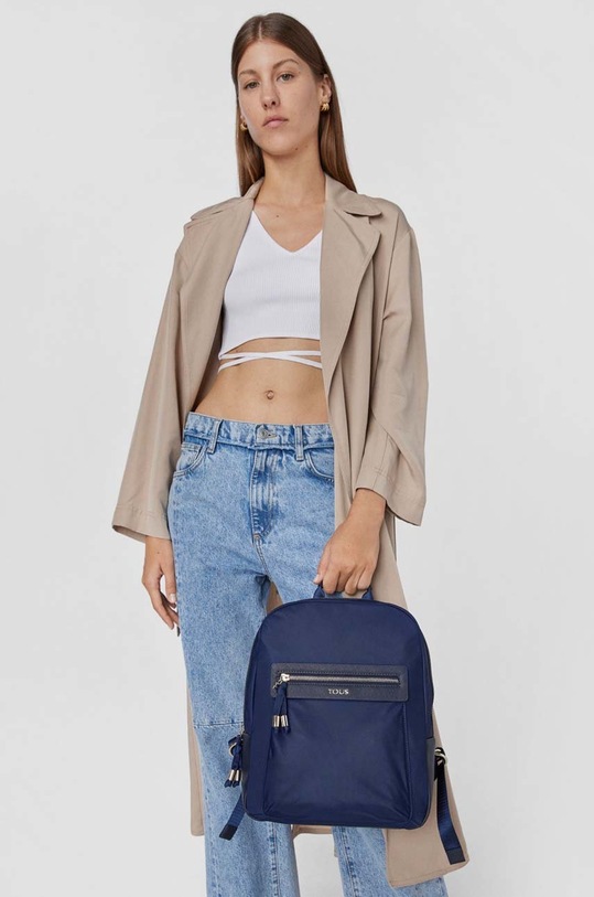 Tous plecak Chain 2001035234 granatowy