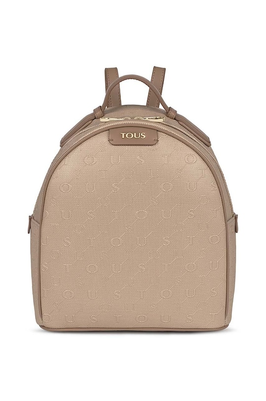 Tous plecak tekstylny beżowy 2001583147