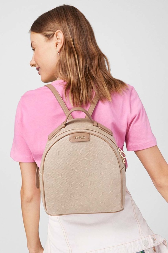 Tous plecak 2001583147 beżowy