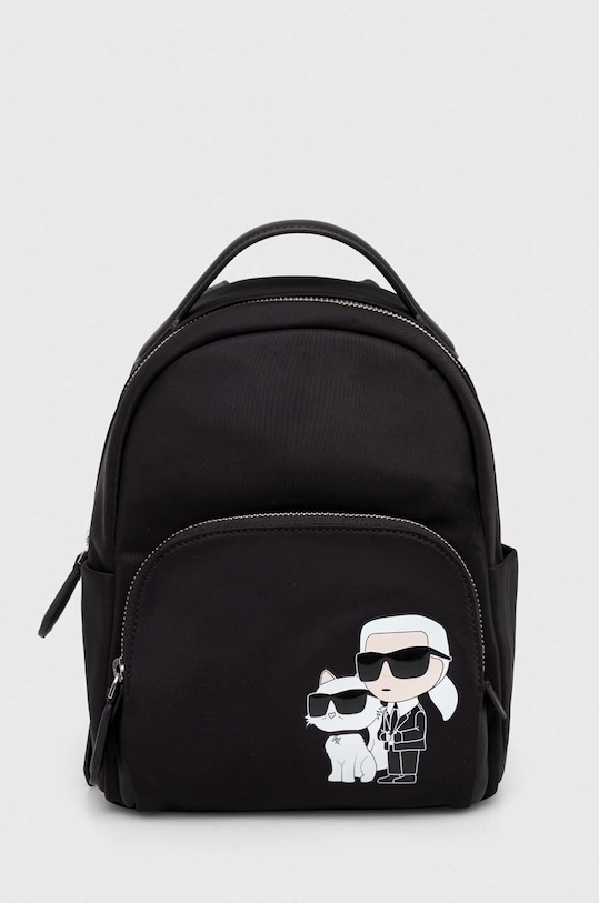 Karl Lagerfeld rucsac nu incape in A4 negru 240W3075