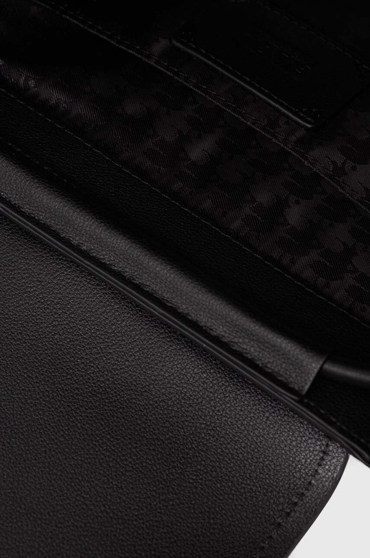 Kožený ruksak Karl Lagerfeld čierna 240W3082
