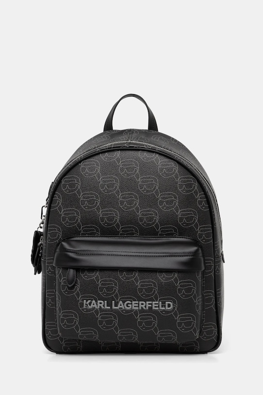 Рюкзак Karl Lagerfeld IKON вмещает А4 чёрный A1W30133