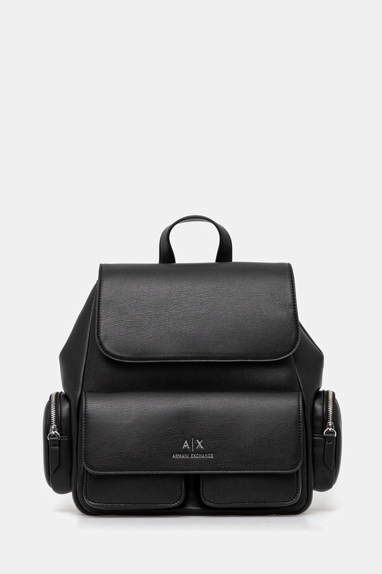Armani Exchange plecak nie mieści A4 czarny XW001923.AF12589.NOS