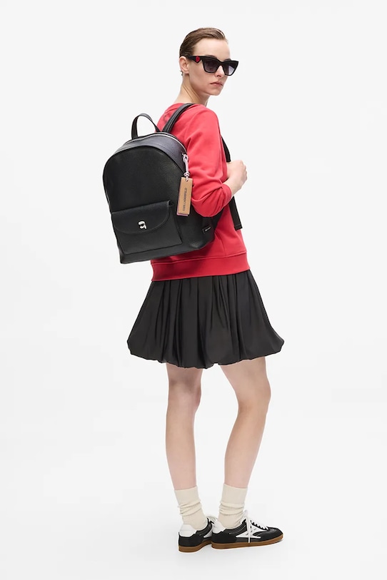 Ruksak Karl Lagerfeld IKON A4W30003 čierna