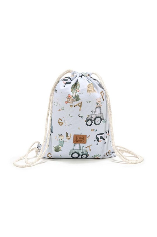 Dječji ruksak La Millou ABC FARM odgovara formatu A4 plava 144463.Plecak.dzieciecy