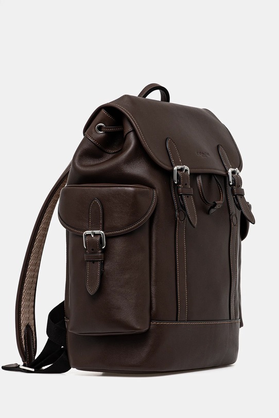 Kožni ruksak Coach CV982 smeđa AA00