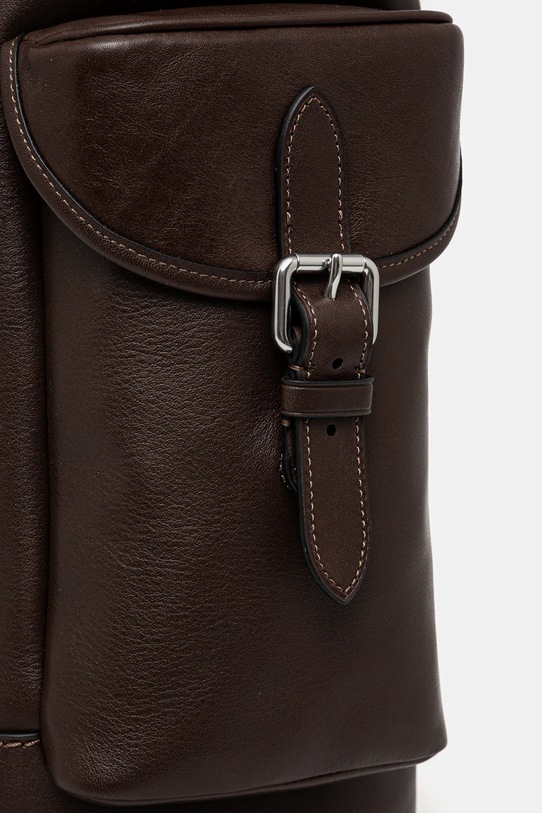 Kožni ruksak Coach smeđa CV982