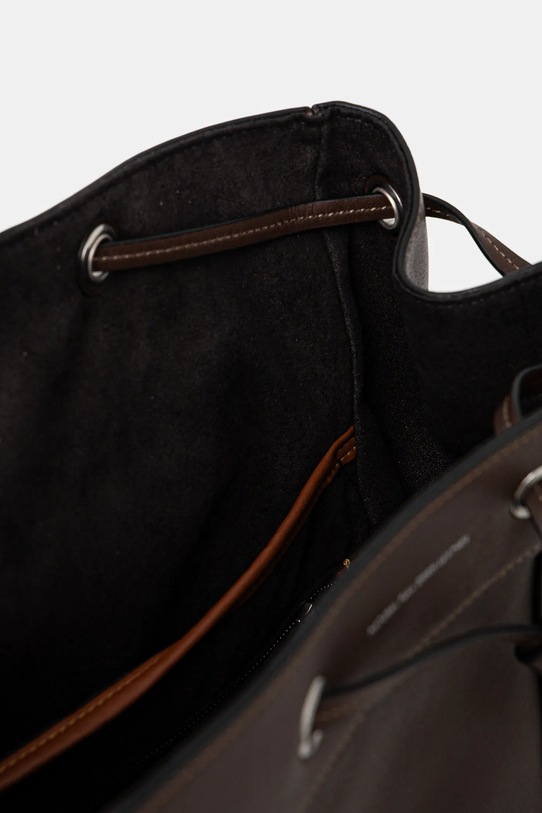 Kožni ruksak Coach CV982 smeđa