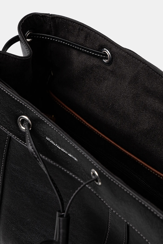 Кожена раница Coach CV982 черен