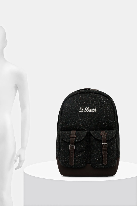 Ruksak s prímesou vlny MC2 Saint Barth COD0006