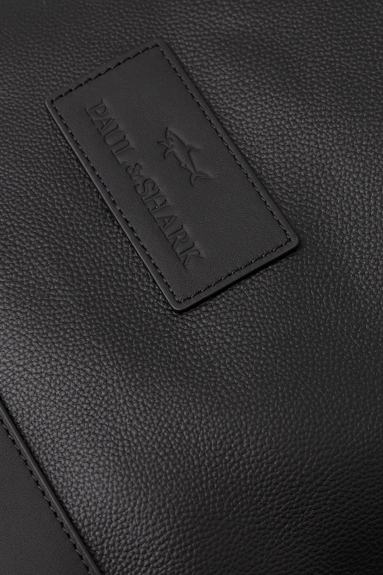 Шкіряний рюкзак Paul&Shark чорний 15318108
