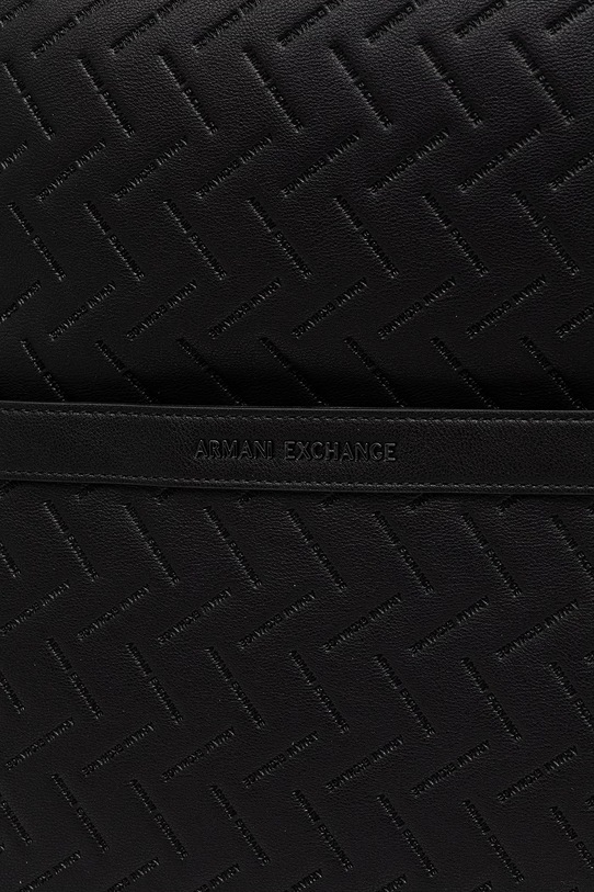 Armani Exchange Раница мъжка от имитация на кожа черен XM002596.AF22652.NOS